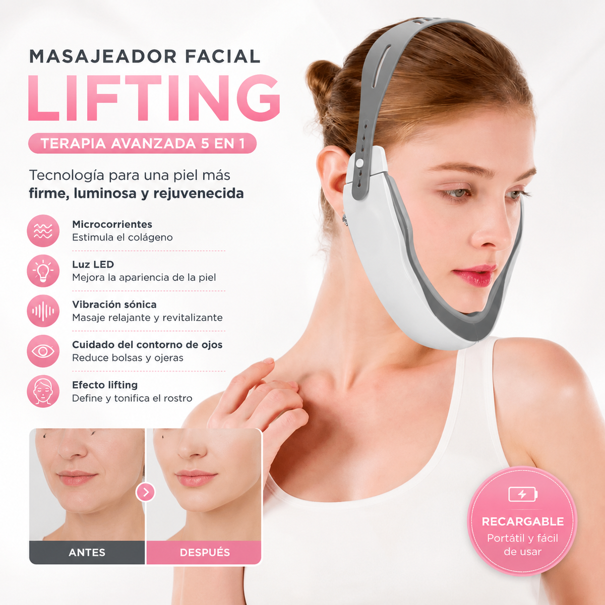 Elevia™ - Masajeador Facial Lifting
